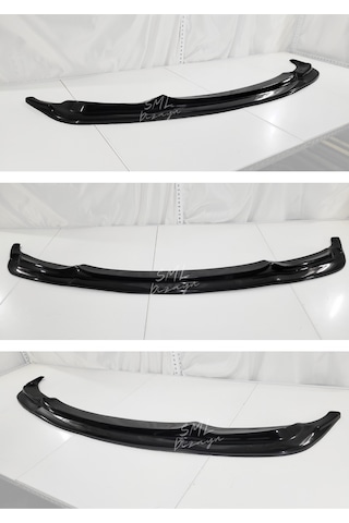 BMW F30-F80 M3 Ön Lip-Ek (Çin Tampon Uyumlu) Plastik Parlak Siyah