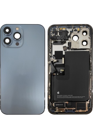 Teknonet Apple Uyumlu iPhone 13 Pro Max Bataryalı Dolu Kasa 001