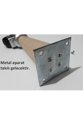 Barermo Barermo 20 Cm Tekerlekli Ayak Sihirli Masa Ayağı,