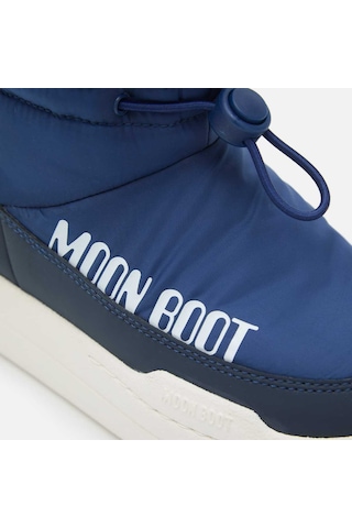 F017 Blue Navy Bot Kız Çocuk 80d3440090 Moon Boot Jr Park Tube Mid Wp Mavi