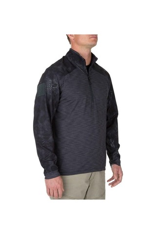 5.11 Kryptek Rapıd Half Zıp (416225800) Antrasit