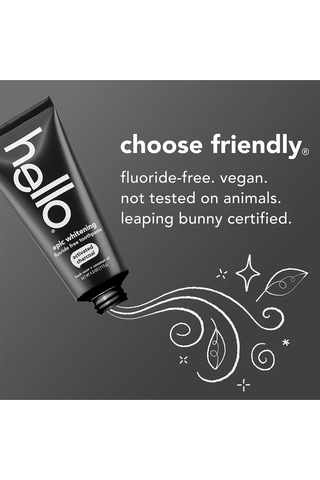Hello Activated Charcoal Epic Whitening Florürsüz Diş Macunu 113gr Beyazlık