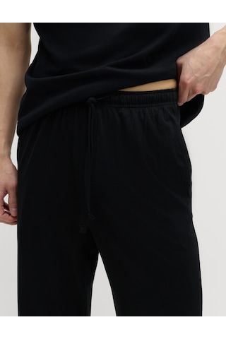 Marks & Spencer Saf Pamuklu 2'li Pijama Altı Seti T07000500 Gri