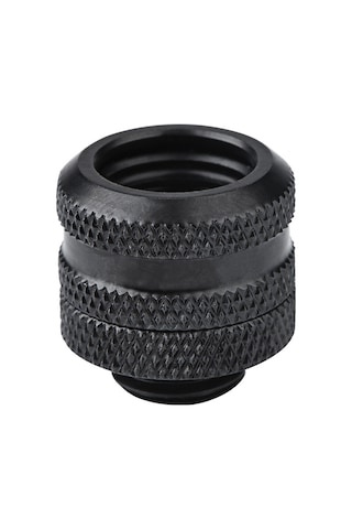 Kangvka Bilgisayar Sıvı Soğutma 14mm Katlanır Bakır Bağlantı Elemanı, 3 Katlı Sealing Ring, Rohs Onaylı, Sağlam Ve Kolay Kurulum Siyah, Gasket Rengi Rastgele