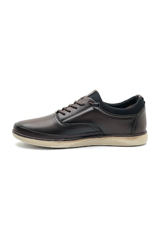 Dropland 7863 Hakiki Deri Erkek Casual Ayakkabı Kahverengi