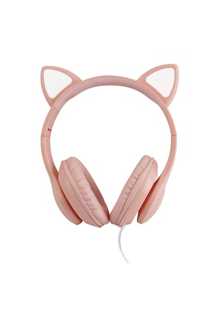 Polosmart FS56 Mikrofonlu Kedi Figürlü Kulak Üstü Kulaklık