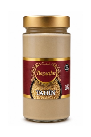 E. Bozacılar 500 Gr Tahin - Gurme Serisi
