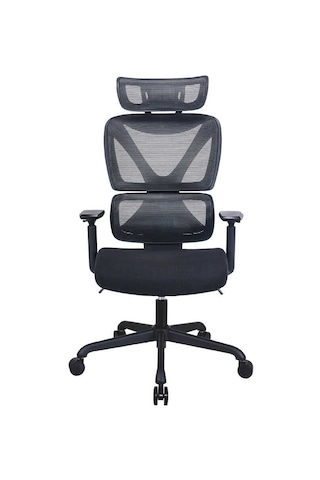 Unique-sx Yönetici Ve Çalışma Koltuğu - Siyah 74x119.5-129x65.5 Cm