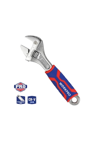 Workpro Wp272010 150mm Cr-v Profesyonel Kurbağacık Anahtar