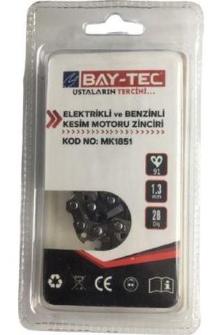 Bay-Tec Mk1851 Elektrikli Ve Benzinli Kesim Motoru Zinciri 28