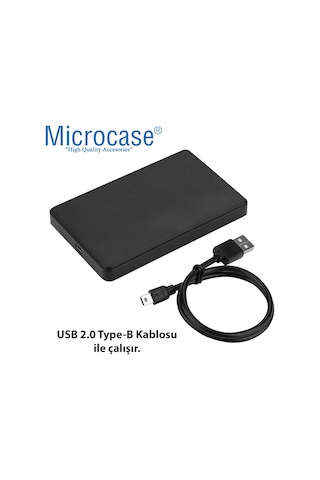 Taşınabilir USB 2.0 SATA 2.5 inch Harici Harddisk Kutusu - AL3512
