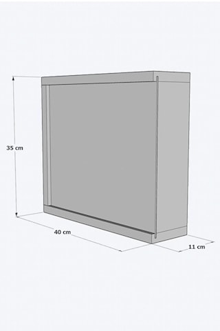 Erik Atelier Atatürk İmzalı Dekoratif Modem Ve Sigorta Saklama Kutusu Kablo Wifi Gizleme Beyaz