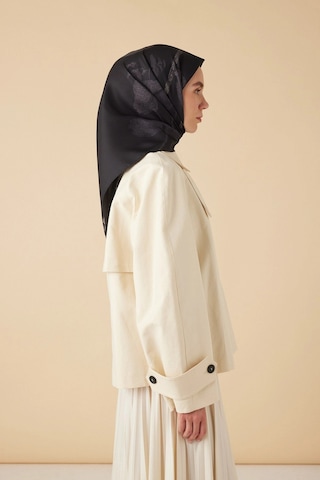 Maisa Ferya Mulberry İpek Eşarp 90 90 Cm - Siyah 1087