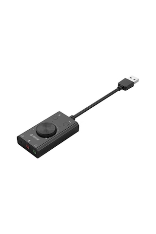 Reedark Orıco Sc2 Usb Dışarıda Bağlı Ses Kartı, Kulaklık/mikrofon Desteği, Windows/mac/linux Uyumlu, Ps4/pc/laptop İçin, Sessiz Mod Ve Ses Ayarı, 10cm Kablolu