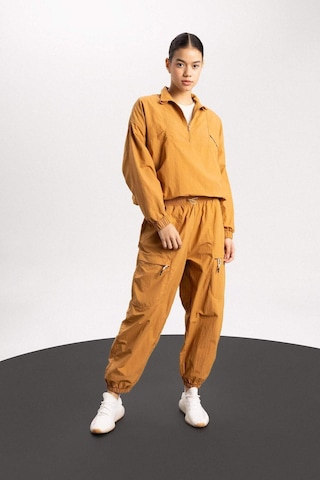 DeFactoFit Sporcu Jogger Eşofman Altı Loose Fit Cepli Beli Paçası Lastikli Standart Boy B4214AX24SPBN173