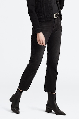 Levi'S Kadın Siyah 501 Crop Yüksek Bel Jean