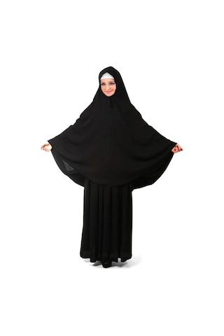 Büşra Sultanbaş Bütün Çarşaf - İpek Cepli