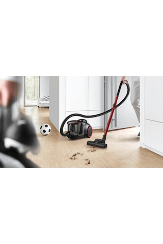 Bosch BGS41POW3 700 W Mini Turbo Başlıklı Toz Torbasız Elektrikli Süpürge
