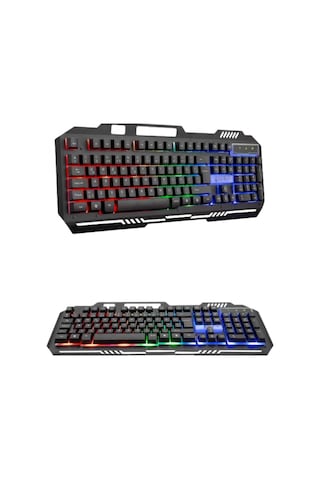 Rgb Işıklı Gaming Oyuncu Klavye Q Klavye Mouse li 11476032
