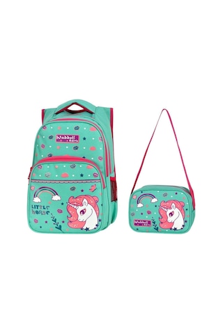 Waddell Little Horse İlkokul Çantası Beslenme Çantalı 3003