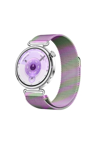 Huawei Watch Gt6 41mm Uyumlu Manyetik Milanese Loop Metal Kordon