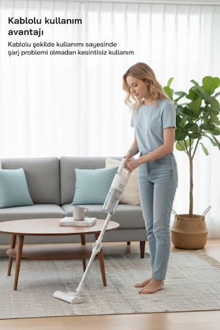 Sinbo SVC-8629 Kablolu Dikey Elektrikli Süpürge