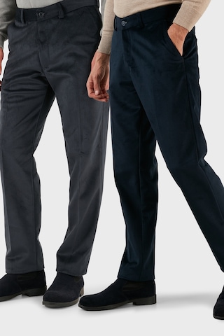 Buratti Normal Bel Regular Fit Düz Paça 2'Li Paket Erkek Kadife Pantolon 645Merlins2 Antrasit-Lacivert