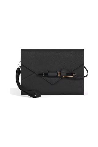 Montblanc Orta Boy Zarf Kapaklı Defter Kılıfı 137127 Siyah