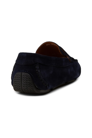 Deery Erkek Hakiki Süet Lacivert Penny Loafer - E0920mlcvc01