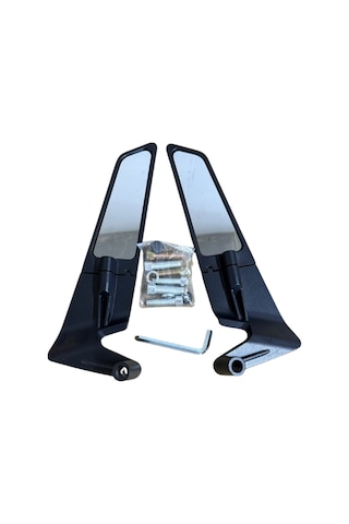 Hmapart H2 Gidon Bağlantılı Katlanabilir Ayna Takımı 8 Mm - 10 Mm B