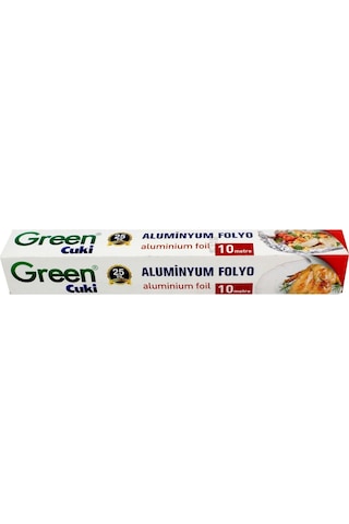 Green Cuki Alüminyum Folyo 30 CM x 10 M 10 Paket