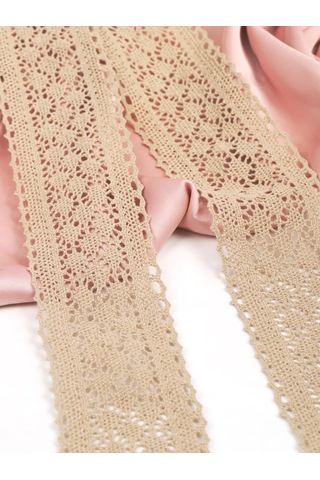 Kruzhevo Dantelli Dantel Şerit Örgü, Dikiş Ve El İşi İçin 6 Cm 10 M 160251867