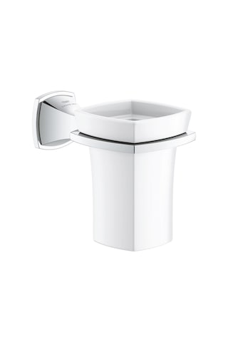 Grohe Grandera Seramik Fırçalık Ve Tutacağı - 40909000 Gümüş