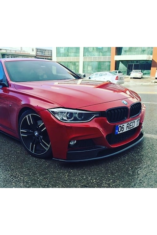 Bmw F30 M Performance Ön Ek - Piano Black