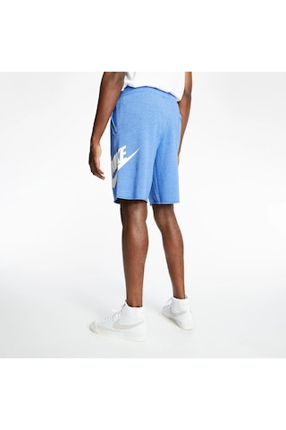 Nike Sportswear Clup Futura Alumni Bol Kesim Erkek Mavi Spor Şort