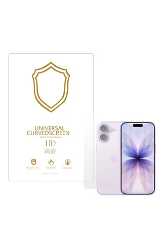 Apple Uyumlu iPhone 17 İle Full Tpu Nano Arka Ekran Koruma Filmi - Ekm102