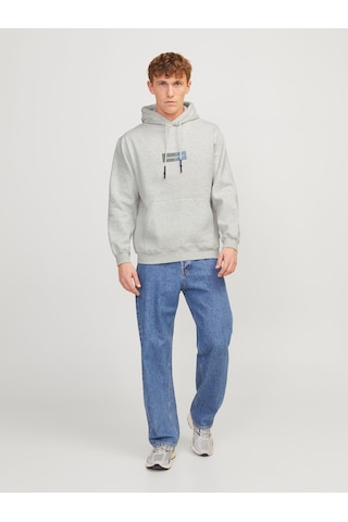 Jack & Jones Jorbronx Rectangle Erkek Sweatshirt 12262428-19426 001