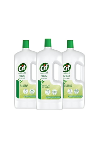 Cif Krem Amonyaklı Yüzey Temizleyici 3 x 1500 ML