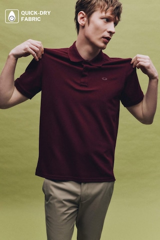 Defacto Nefes Alabilen Polo Tişört F9769ax26spbr34 Bordo-br34