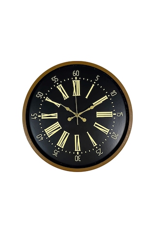 Zentime 36 Cm Kahverengi Duvar Saati çok Renkli