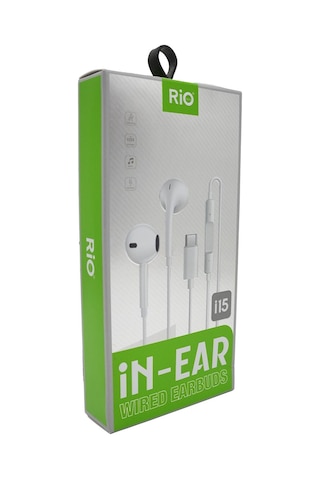 Rio Tech İ15 In-ear Kablolu Kulaklık Beyaz Usb-c S10