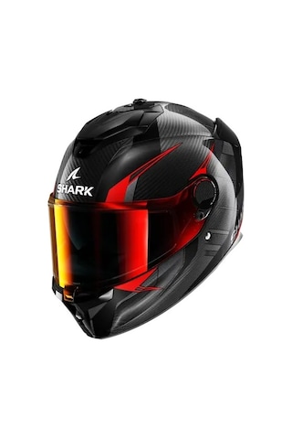 Shark Spartan Gt Pro Kultram Carbon Kapalı Kask Kırmızı - Siyah