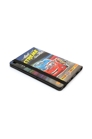 Samsung Galaxy Tab A 10.1 2019 Sm T510 T515 T517 Kılıf Standlı Kabartma Kılıf + Nano Ekran Koruyucu Kapaklı Kılıf