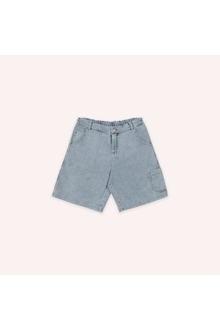 Panço Erkek Çocuk Rahat Kesim Denim Pantolon Mavi
