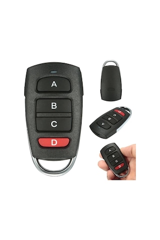 Yeni Evrensel 4 Kanal 433 Mhz Klonlama Kapısı Garaj Kapısı Uzaktan Kumanda Anahtarlık