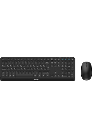 Philips SPT6407 Bluetooth Kablosuz Türkçe Q Klavye Mouse Seti Siyah