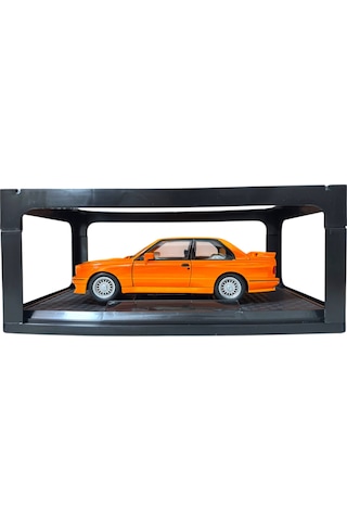 1:24 Metal Model Koleksiyon Araba Bmw M3 Turuncu 19 Cm Döner Ön Tekerler