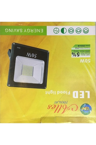 12 Volt - 50w Led Projektör Günışığı