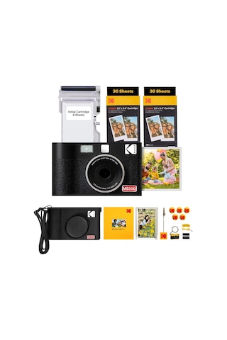 Kodak Mini Shot 2 Era Siyah 2.1x3.4 + 60 Yaprak + Aksesuar Kiti
