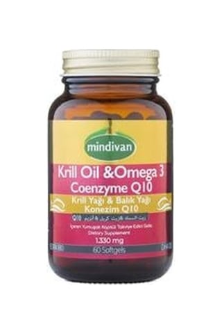 Mindivan Krill Oil & Omega 3 & Coenzyme Q10